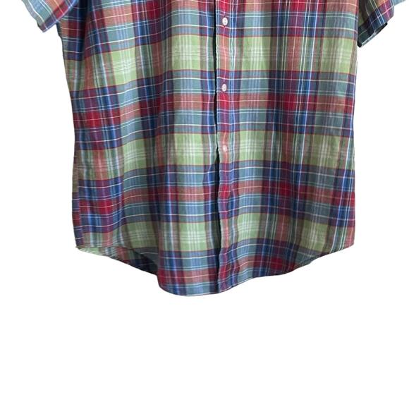Daniel Cremieux Classics Mens Shirt M Multicolor Plaid Button Down Casual Office - Picture 6 of 8